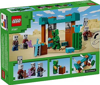 LEGO Minecraft: The Illager Desert Patrol (21267)