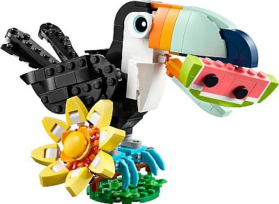 LEGO CREATOR: WILD ANIMALS TROPICAL TOUCAN (31173)