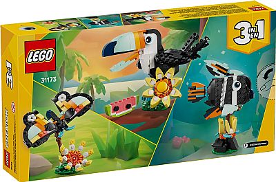 LEGO CREATOR: WILD ANIMALS TROPICAL TOUCAN (31173)