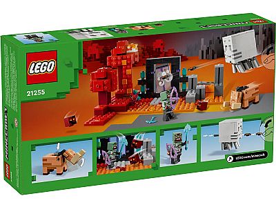 LEGO MINECRAFT: THE NETHER PORTAL AMBUSH (21255)