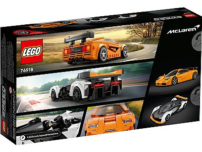 76918 LEGO SPEED CHAMPIONS: MCLAREN SOLUS GT ΚΑΙ MCLAREN F1 LM