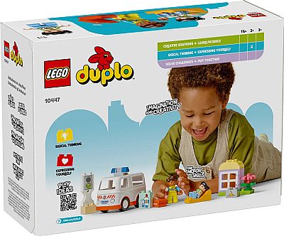 LEGO DUPLO AMBULANCE & DRIVER (10447)