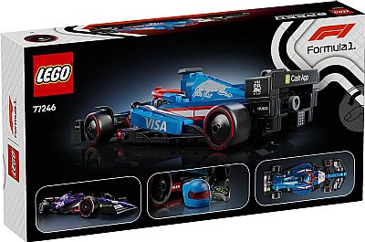 LEGO SPEED ??CHAMPIONS: VISA CASH APP RB VCARB 01 F1 RACE CAR (77246)