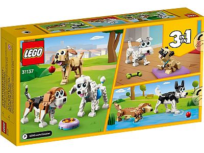 31137 LEGO CREATOR: 3IN1 ADORABLE DOGS
