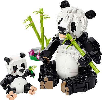 CREATOR LEGO: WILD ANIMALS: PANDA FAMILY (31165)
