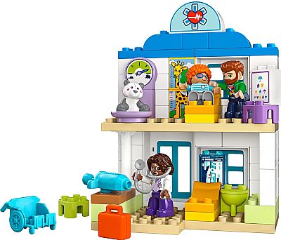 LEGO DUPLOTOWN: FIRST TIME: VISIT WITH THE DOCTOR (10449)