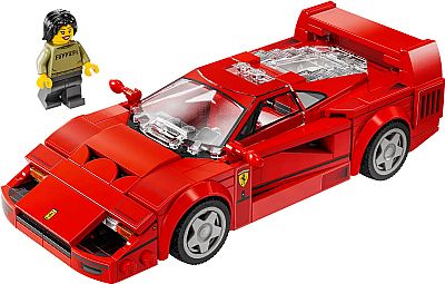LEGO SPEED CHAMPIONS: FERRARI F40 SUPERCAR (76934)