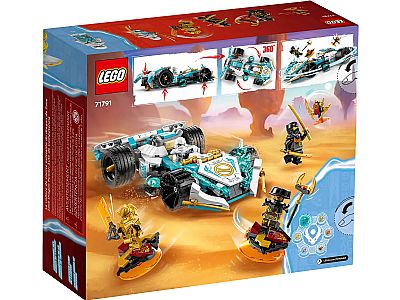 LEGO NINJAGO:  ZANE'S DRAGON POWER SPINJITZU RACE CAR (71791)