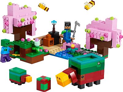 LEGO Minecraft: The Cherry Blossom Garden (21260)