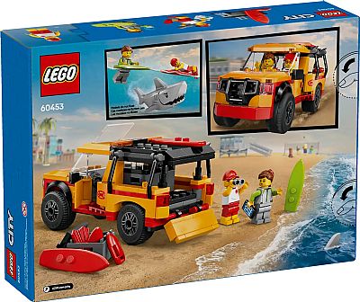 LEGO City: Lifeguard Beach Rescue Truck (60453)