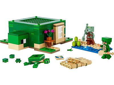LEGO MINECRAFT: THE TURTLE BEACH HOUSE MODEL (21254)