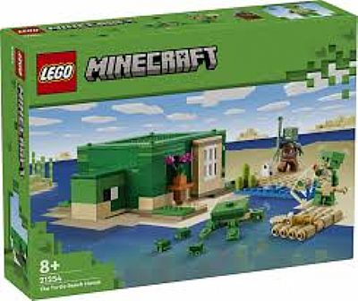 LEGO MINECRAFT: THE TURTLE BEACH HOUSE MODEL (21254)