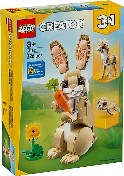 LEGO CREATOR: CUTE BUNNY (31162)