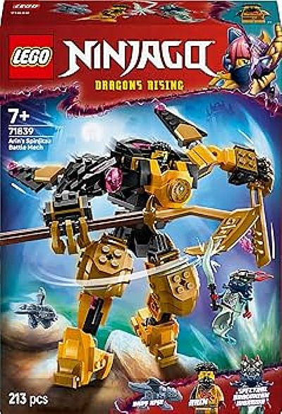 LEGO NINJAGO: ARIN'S SPINJITZU BATTLE MECH (71839)