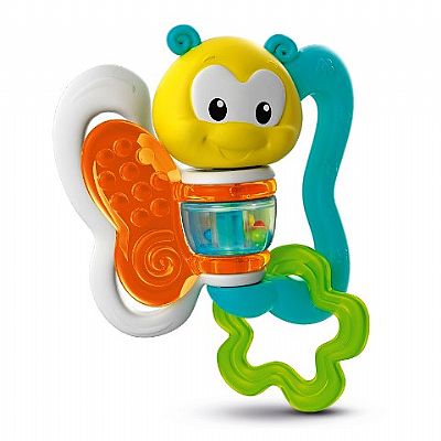 Clementoni Baby Κουδουνίστρα Πεταλουδίτσα 17159