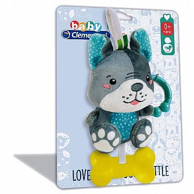 Clementoni Βρεφικό Παιχνίδι Κουδουνίστρα Σκυλάκι 2 Σε 1   17354