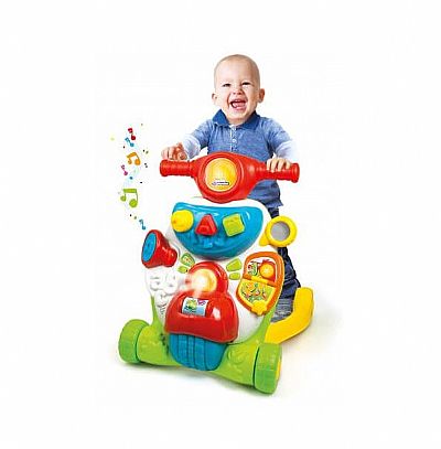 Clementoni Baby Βρεφικό Παιχνίδι Σκουτεράκιας (Μιλάει Ελληνικά) 1000-63167