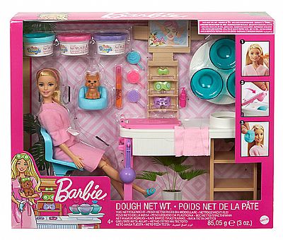 Mattel Barbie Wellness Face Spa Day - Ινστιτούτο Ομορφιάς Gjr84