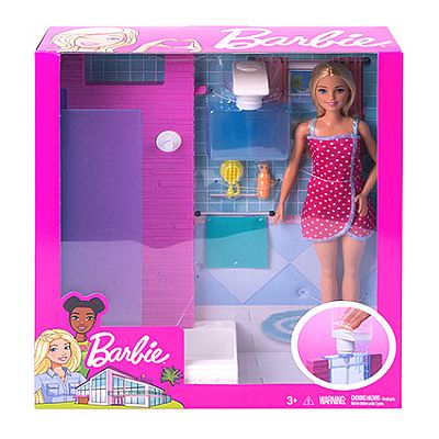 Barbie Δωμάτιο Με Κούκλα 3 Σχέδια Dvx51