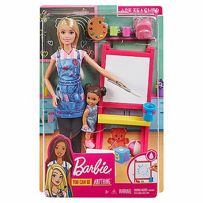 Mattel Barbie Δασκάλα Ζωγραφικής Σετ Παιχνιδιού Gjm29