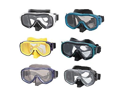 Poseidon Σετ Μάσκα & Αναπνευστήρας Σίλιτερ Ενηλίκων σε Τσάντα με Velcro Andromeda 22296N