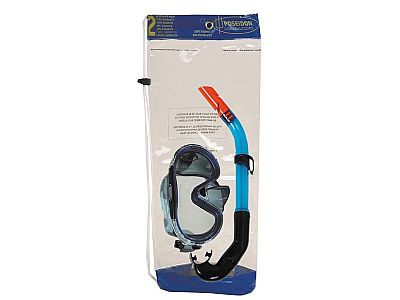 Poseidon Σετ Μάσκα & Αναπνευστήρας Polycarbonate Εφηβική-Ενηλίκων σε Τσάντα Nafsika 33074Τ