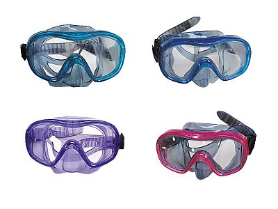 Poseidon Σετ Μάσκα & Αναπνευστήρας Polycarbonate Ενηλίκων σε Τσάντα Aphrodite 34080T