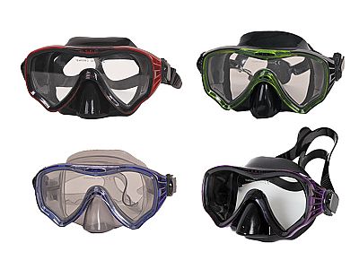 Poseidon Σετ Μάσκα & Αναπνευστήρας Σίλιτερ Ενηλίκων σε Blister Elpida 23045