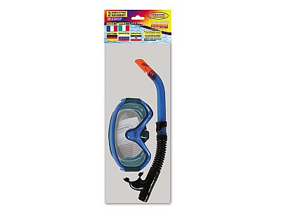 Poseidon Σετ Μάσκα & Αναπνευστήρας Polycarbonate Ενηλίκων σε Σακούλα Doris 31460SS 