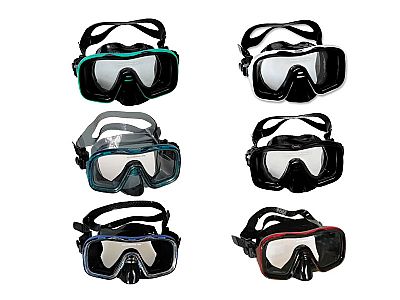 Poseidon Σετ Μάσκα & Αναπνευστήρας Polycarbonate Ενηλίκων σε Σακούλα Artemis 34105