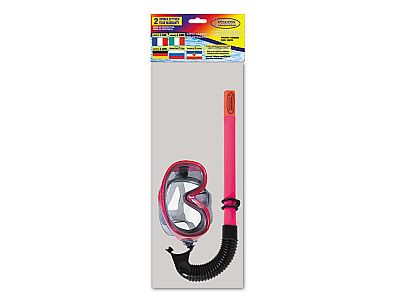 Poseidon Σετ Μάσκα & Αναπνευστήρας Polycarbonate Παιδική-Εφηβική σε Σακούλα Glafki 34008